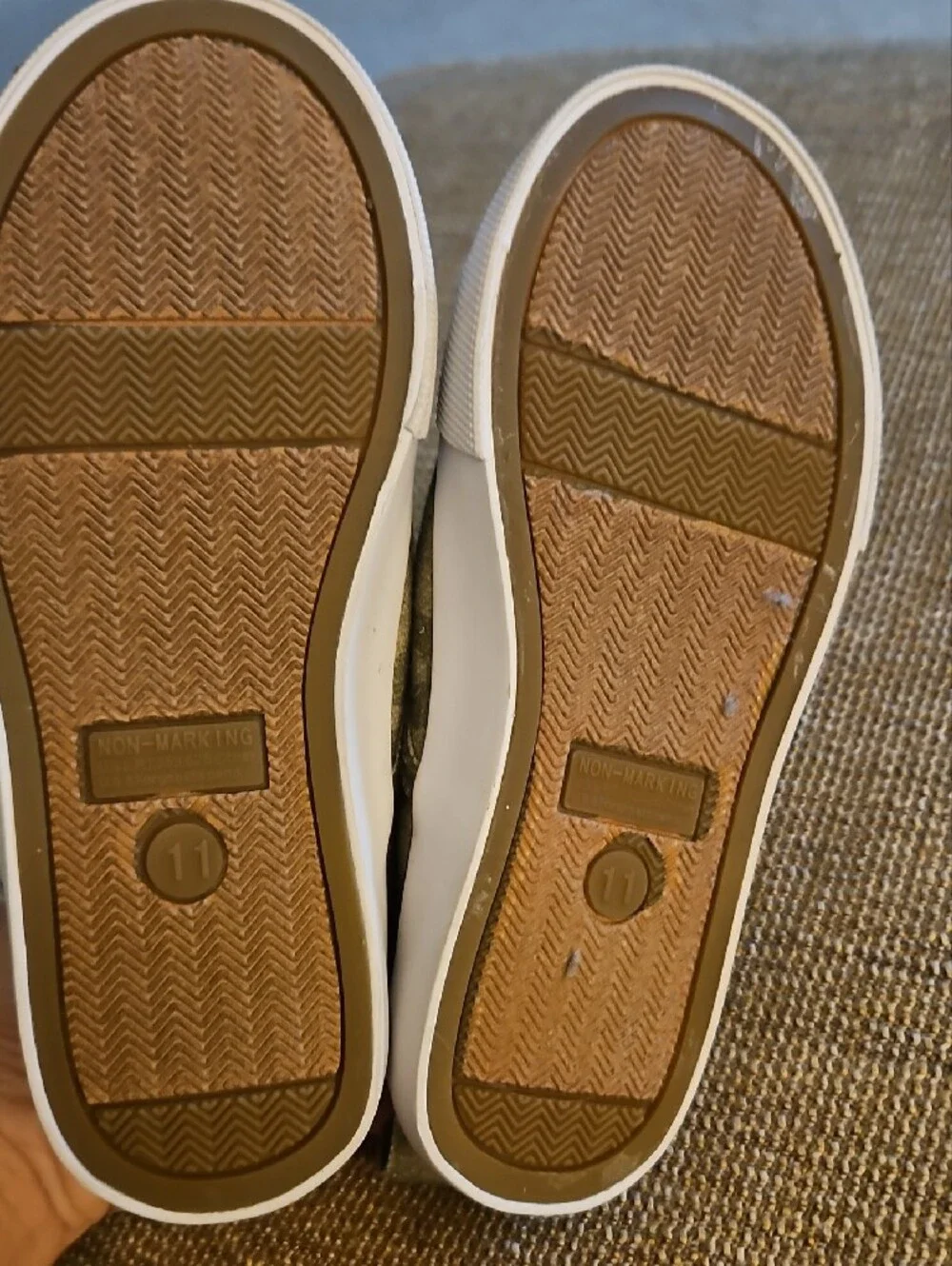 Gymboree Kids Camo Slip-On Sneakers - Olive Green